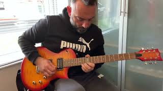 Video thumbnail for ESP LTD EC-100QM review and sound demo. EC-256 baby brother doing a great job! Guitar number 113! by The Novice Noise Maker