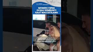 Momen 2 WNA di Bali Sembunyi di Samping Mobil, Takut Hendak Ditilang Polisi Tak Memakai Helm