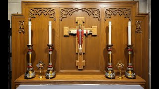 6-22-2025, Corpus Christi, Sung Mass and Benediction