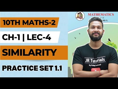 10th Maths-2 (Geometry)| Chapter No 1 | Similarity | Lecture 4 | JR Tutorials |