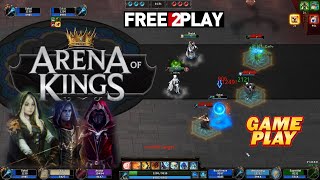 Arena of Kings ★ Gameplay ★ PC Steam [ Free to Play ] PVP battles MMORPG style game 2021
