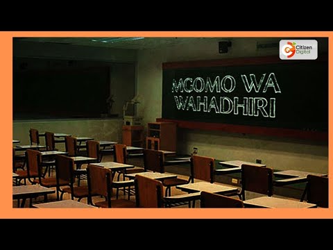 Wahadhiri wasisitiza kuwa mgomo wao hautasitishwa