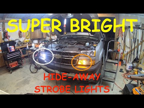Installing WHELEN VERTEX Hideaway Strobe Lights