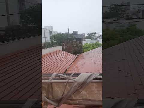 Terrible Tormenta en bahía Blanca