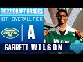 Jets take SPEEDY WR Garrett Wilson with No. 10 pick | 2022 NFL Draft Grades