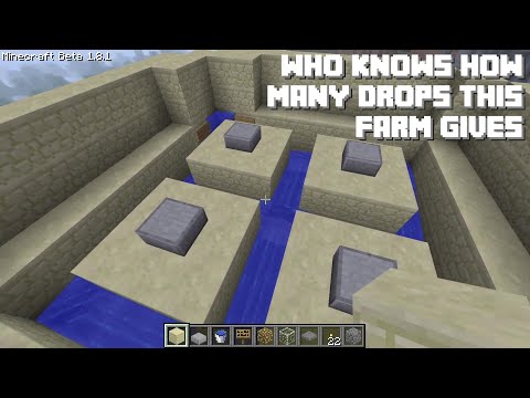 Insane Mob Farm Exploit | Minecraft Beta