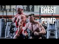 DESTROYING Chest W/ JOEY SWOLL! || 16 Year Old Tristyn Lee Trains Chest W/ Joey Swoll