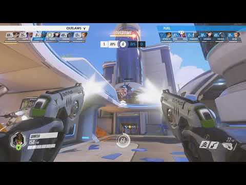 Danteh | Sombra, Echo, Tracer | Busan | Outlaws vs Fuel | OWL 2021 | DPS | May Melee | Opening Week
