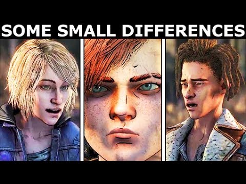 Violet / Louis Meeting Minerva Again - Difference Check - The Walking Dead Final Season 4 Episode 3