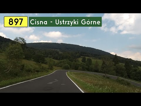DW897 Cisna - Ustrzyki Górne (wielka pętla bieszczadzka)