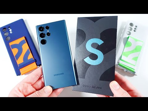 Samsung Galaxy S22 Ultra Unboxing, First Impressions!