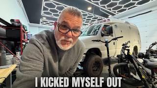 Feel Like I've Been Evicted Out Of My Own Shop. Van Life + Shop Life
