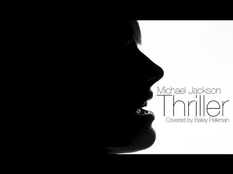 17-year-old girl performs an acoustic version of "Thriller".