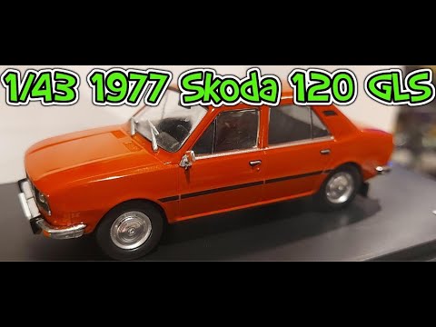 Thumbnail for 1/43 1977 Skoda 120 GLS diecast by video, vide