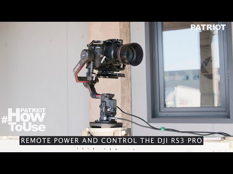 PATRIOT How to Use | Remote power and control the DJI RS3 PRO using DJI Expansion Base Kit