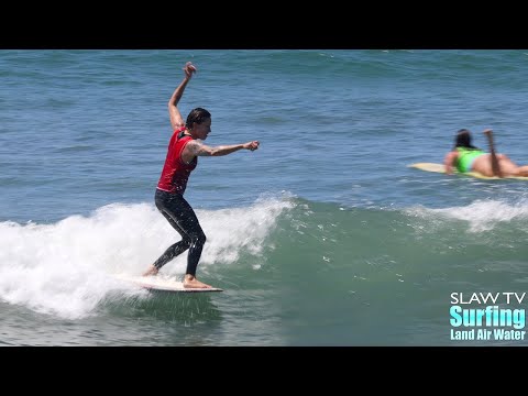 Summer Romero Surfing Highlights from Jen Smith Aloha Contest 08-11-2022