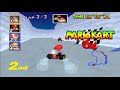 Mario Kart 64 Flower Cup Extra Playthrough