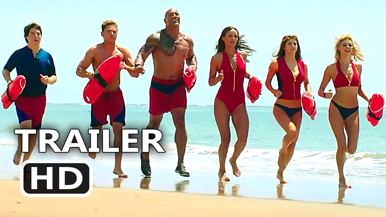 BAYWATCH – Dwayne Johnson, Alexandra Daddario Comedy