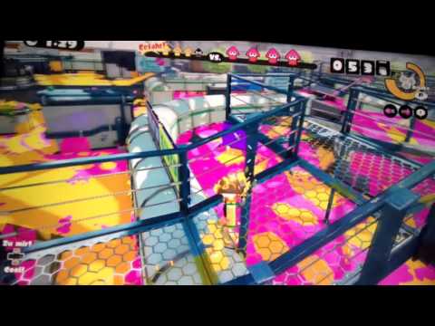 Let's play Splatoon Online #3 - 1000p Challenge (Heldenwaffe-Replik)