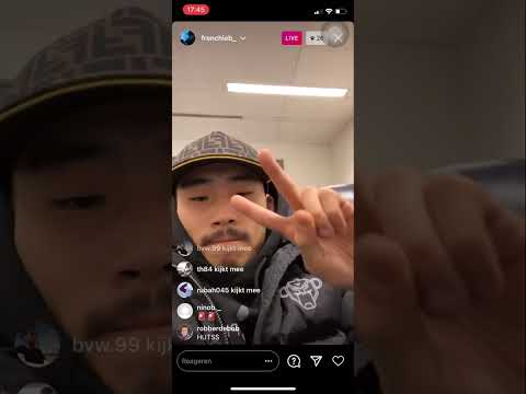 Frenchie B showt onuitgebrachte tracks | insta live 5 december 2020