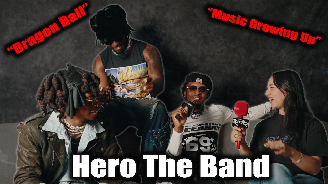 Hero The Band Interview: Music Growing Up, Dragon Ball, & More!