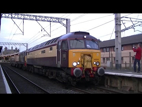 DRS 57312+20308. 6K73 Flasks. Carnforth. 08/04/15