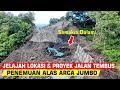 🔴 jelajah lokasi ditemukan alas arca di proyek jalan tembus sleman gunungkidul dekat situs gupolo