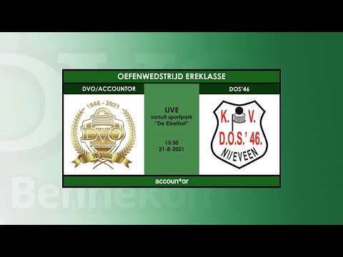Oefenwedstrijd Ereklasse '21-'22: DVO/Accountor - DOS'46