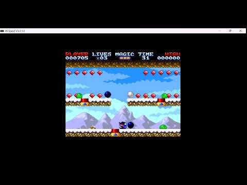 Black & White (Demo) - Sinclair ZX Spectrum Next - CSpect v3.0.1.0 Emulator - Test Windows 11