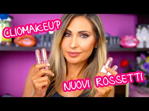 CLIOMAKEUP NUOVI ROSSETTI💄 CREAMYLOVE E LIQUIDLOVE MONELLINIS, BISOU BISOU, PAT IN PARIS E 90210