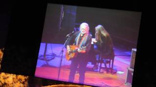 Willie Nelson, Bobbie Nelson, Riverbend Center (10/19/14)