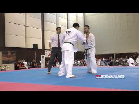 IKO EC 2016, 1 round -80 Muhammed Sabanuc (Germany) - Matan Korb (Israel, aka)