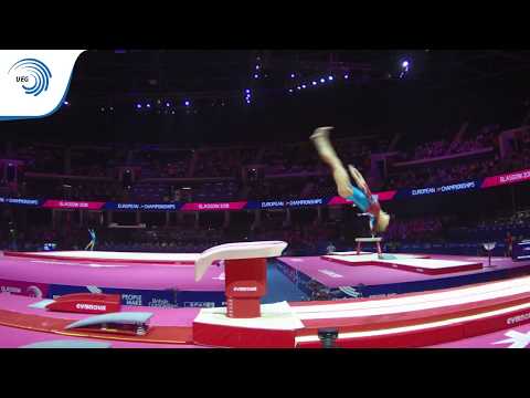 Ema KUKLOVSKA (SVK) - 2018 Artistic Gymnastics Europeans, qualification vault