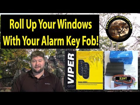529T Window Roll Up Module Alarm Install - Viper 5806V Alarm In 2002 Jeep Grand Cherokee