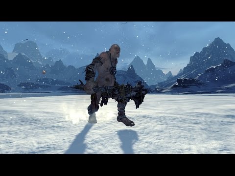 Dwarf Crossbowmen vs Giant - WARHAMMER Total War - Epic Fight