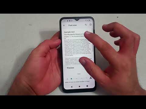 Nokia g10 font size setting, how to change font size in Nokia g10