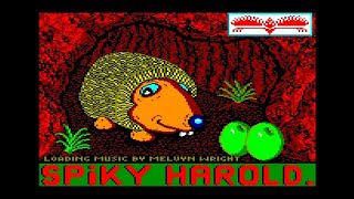 Amstrad CPC Longplay - Spiky Harold (1986)
