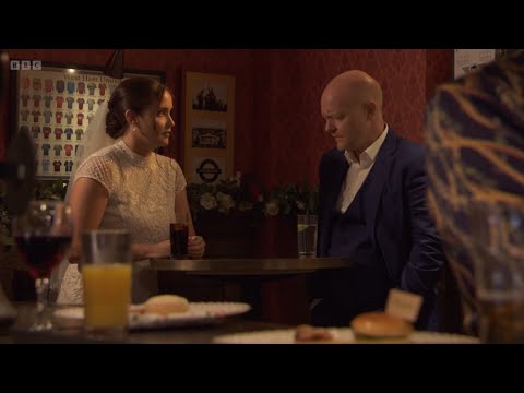 Eastenders max gets on the wrong side of Lauren about her marriage with Peter and he ignores Oscar