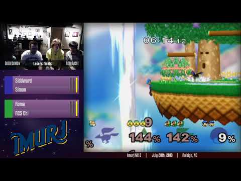 Imurj 2 - Siddward & Simon (Blue) vs Roma & Chi (Green) - Losers Finals