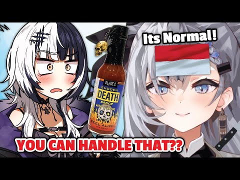 Shiori didnt expect that Zeta INDONESIAN tastebud can handle Extreme spice Shiori didnt expect that Zeta INDONESIAN tastebud can handle Extreme spice