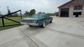 427-Powered 1966 Chevrolet Chevelle SS 4-Speed Pulling In