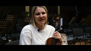 Симфониета Видин - Видеоурок по цигулка - втора част