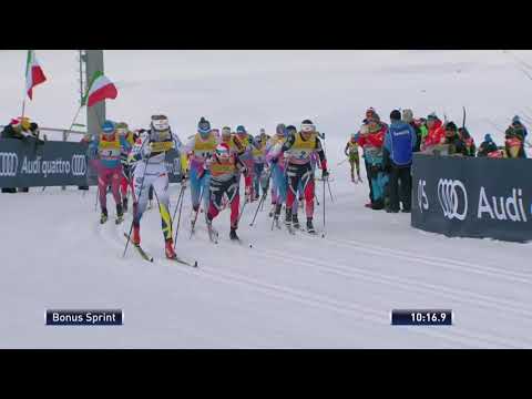 Längdskidor Tour de Ski Val di Fiemme 2016/2017 - 10km masstart damer klassik