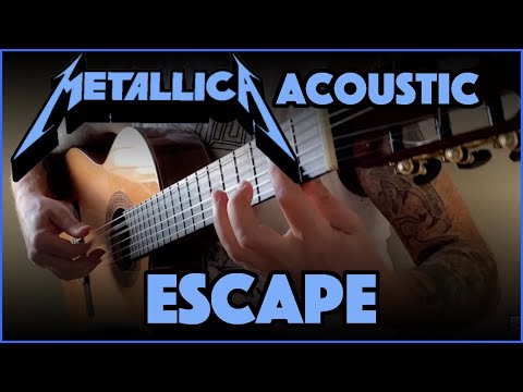 ESCAPE (Metallica) Flametallica - Ben Woods - Acoustic Classical Flamenco Guitar