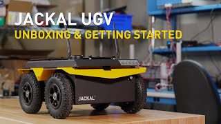 Jackal UGV |  Unboxing & Getting Started