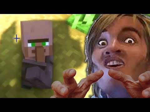 EPIC! PewDiePie Saves Villagers in Minecraft!