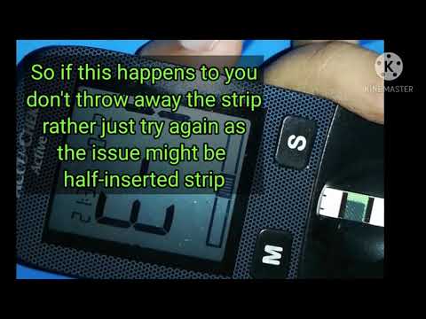 accu chek active error e-1 solution ✔️ e1 error accu chek | how to solve e1 error accu chek active