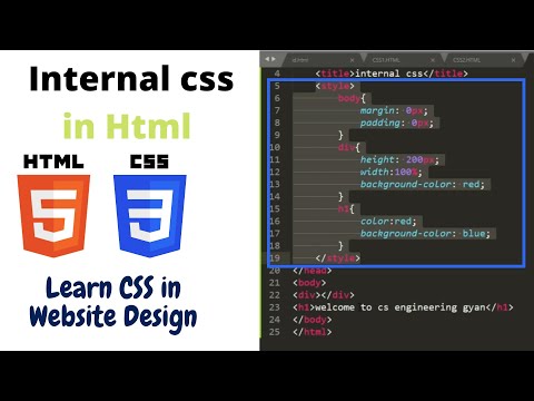 2 1 Explain CSS Cascading Style Sheet in Html in website designing Learn Website design in Hindi