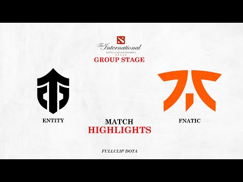 FNATIC vs ENTITY - Match Highlights DAY 2 | The International 2022