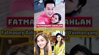 Download lagu Fatmasury Dahlan, Afdal Yusman's wife with her beauty #artistfamily #foryou #home #artist mp3